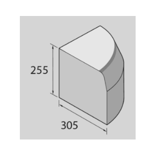 305X255 QUADRANT GREY