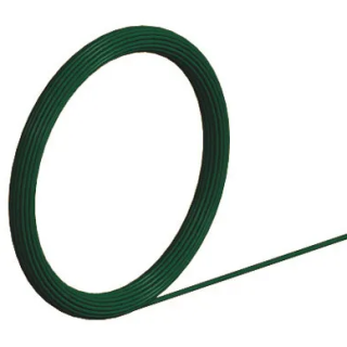 (w) B2190049 LINE WIRE MS 25KG COILS 3.1/2.24 GREEN/GALV