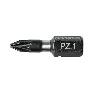 1Pz25X6 No.1 X 25 X 6 Impact Pozi Driver Bit 10 Pcs