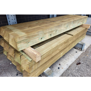 200 X 200mm 2.4m 4 Way Green Gate Post