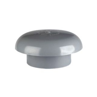 (w) SCV40G 110MM SOIL VENT COWL GREY
