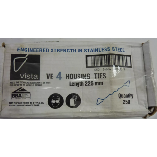VE4-225ST Light Duty Housing Tie 225mm (BOX 250)