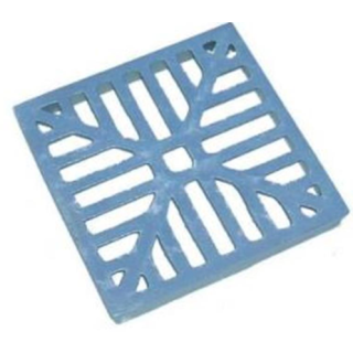 D125/4  SQUARE DISHED PATTERN 9 X 9 X 12MM GALVANISED