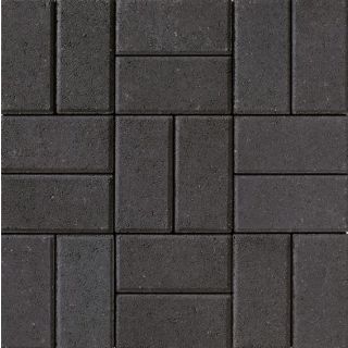Pedesta Block Paving Jet Black 200mm x 100mm x 50mm (720ppp = 14.40m2 Per Pack)
