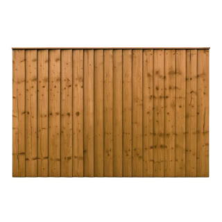 6'X3' CLOSEBOARD FENCE PANEL FSC MIX 70%  BROWN