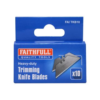 Faithfull FAITKB10 Heavy Duty Trim Knife Blades