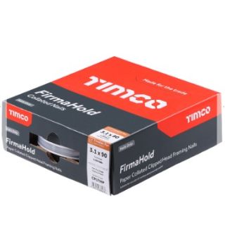  3.1 x 90 Firmahold Collated Clipped Head -Part Ring Shank 2200pcs (No Gas) 