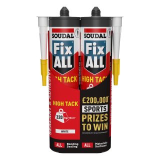 167266 Fix All High Tack White Duo Pack