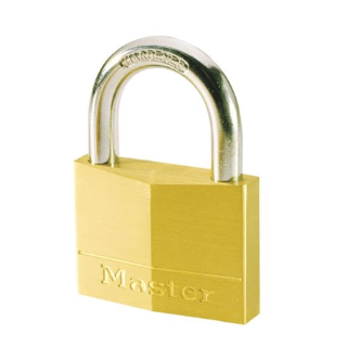 MLK140 MASTER LOCK 40MM SOLID BRASS PADLOCK