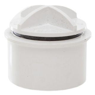 (w) WS29W 32MM ABS SCREWED ACCESS PLUG WHITE