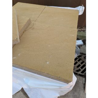 Kilsaran  Cashel 450 x 450 x40mm Buff Riven Slabs