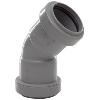 (w) WP17G 32MM 45DG P/F W/OBTUSE BEND GRY (10