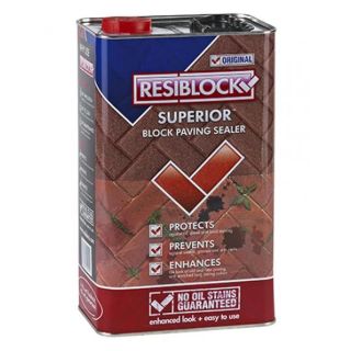 (w) RESIBLOCK SUPERIOR GLOSS  116918 5LTR
