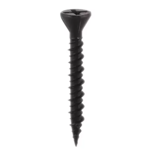 (w) 3.9 X 30 Dense Board Screw Inc Bit - Blk 1000Pcs
