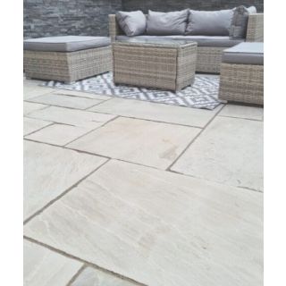 Denastone Grey Promenade 18mm Indian Sandstone Project Pack 22.20m2 Per Pack 