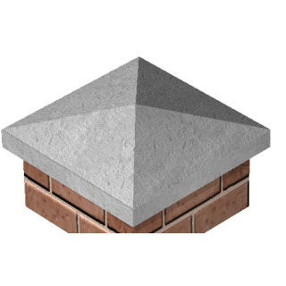 4 WAY PIER CAP 405X405MM CAP07