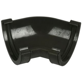 (w) RR104B 112MM X 135DEG H/R GUTTER ANGLE BLK