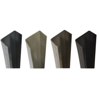 (w) 1800MM GALVANISED DURAPOST U CHANNEL 56 X 30MM