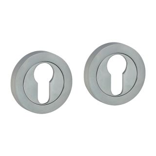 200735 EURO PRO ESCUTCHEON SATIN CHROME
