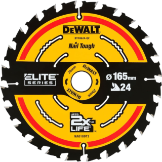 Dewalt Extreme Framing C/Saw Blade 165 X 20mm X 24T