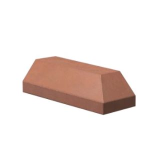 Pl7.2 Plinth External Return 23mm Red Brick l/h