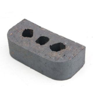 BN.2.2 DOUBLE BULLNOSE 51MM RADIUS PERFORATED BLUE BRICK