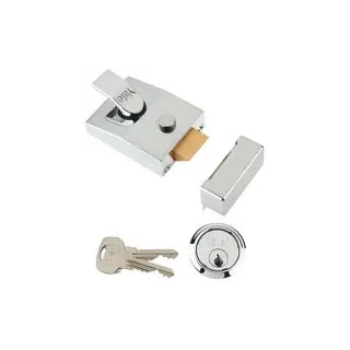 (w) 765999 91/60 TRADITIONAL NIGHTLATCH CHROME