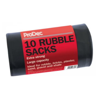 Ffjhds10 Prodec Extra Strong Rubble Sacks 10Pk
