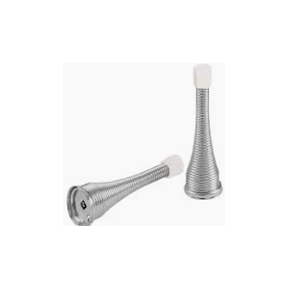 (w) SSNICKELP SPRING DOOR STOPS NICKEL 2PK