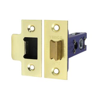 675815P ARCHITECTUAL TUBULAR LATCH - ELECTRO BRASS & SATIN NICKEL