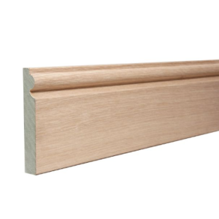 25 x 150 American White Oak Torus Ogee Skirting (20 x 145mm FINISH) FSC