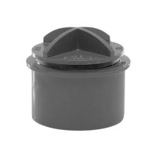 (w) WP29G 32MM P/F SOCKET PLUG GREY (10)