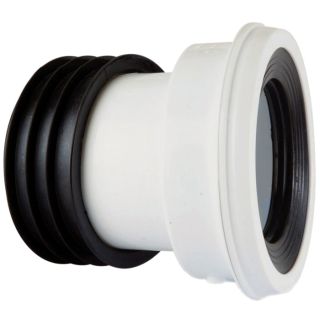 (w) SK46 110MM K/FIT WC CONN O/SET WH (10)