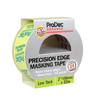 Atmt003 Prodec 2 (48mm) X 50m  Low Tack Precision Edge Masking Tape