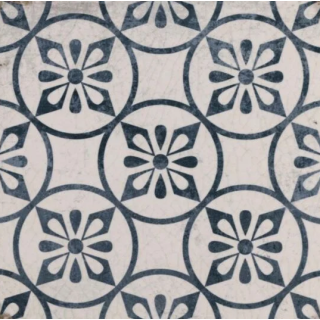 (w) GARCIA PETAL BLUE MATT 200 x 200 TILE P12834
