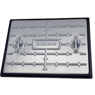 600 X 450 25TGPW Steel Lid/PP Frame PC6EG