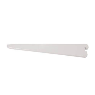 712321 Twin Slotted Shelf Bracket White 270mm
