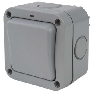WP12-011 WEATHERPROOF STORM SINGLE OUTDOOR SWITCH 2 WAY 20AX