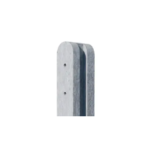 9Ft End Post  2700 X 100 X 85 End Post R/Top Intermediate Conc Slotted