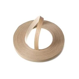 (w) 22MM WHITE OAK MDF PRE GLUED MDF EGING STRIP 50M