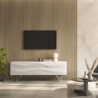 WPKT9 Light Oak Acoustic Wall Panel 2400 x 605 x 22mm