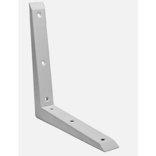 712901 250 X 250MM MITRED SHELF BRACKET WHITE