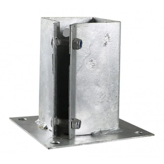 75mm Bolt Down Shoe - Bolt Hdg