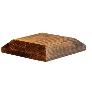 Brown Treated Post Cap 4 X 4 Post