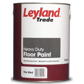 5Lt Heavy Duty Floor Paint Tile Red