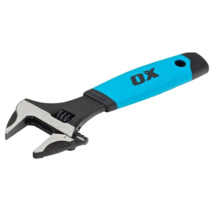 Ox-P324608 Ox Pro Series Adjustable Wrench Extra Wide Jaw 8” (200Mm)