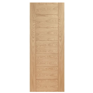 ***Clearance***PALERMO OAK DOOR UNFINISHED FIRE DOOR 33 1981 X 868 X 35MM EOPAL33-FD