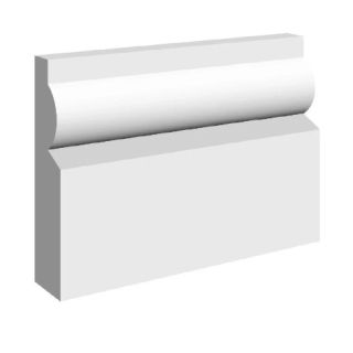 18mm x 169mm MDF Torus Skirting SAM09 4.2mtr FSC