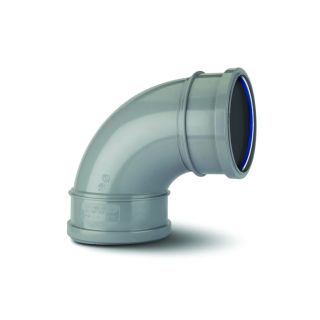 Sb417G 110Mm X 92.5Deg Soil Bend D/S Grey