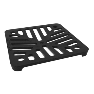 D125/3 SQUARE DISHED PATTERN 9 X 9 X 12MM COATED